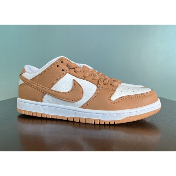 Nike SB Dunk Low Pro ISO "Light Cognac" Men's Size 8/Women's Size 9.5 DM8998-200 - Picture 2 of 11